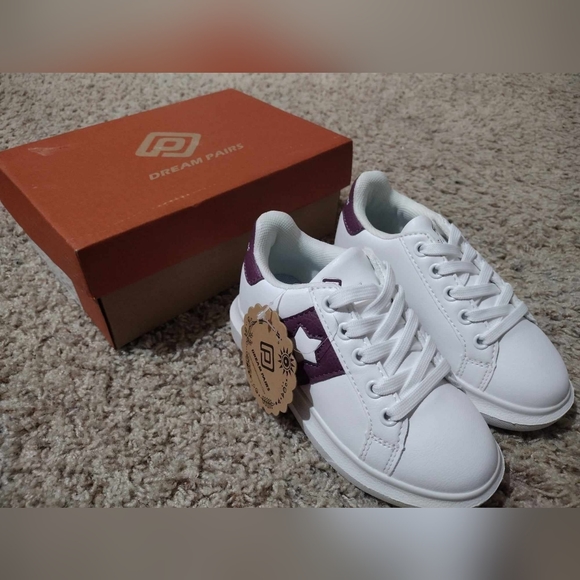 🆕️DREAM PAIRS Boys & Girls Lace up Platform Running Athletic Shoes Sz 10 NWT - Picture 4 of 6